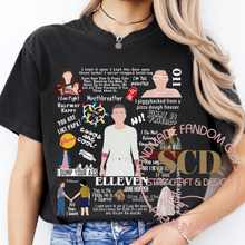 Load image into Gallery viewer, Famous 11 Quotes T-shirt
