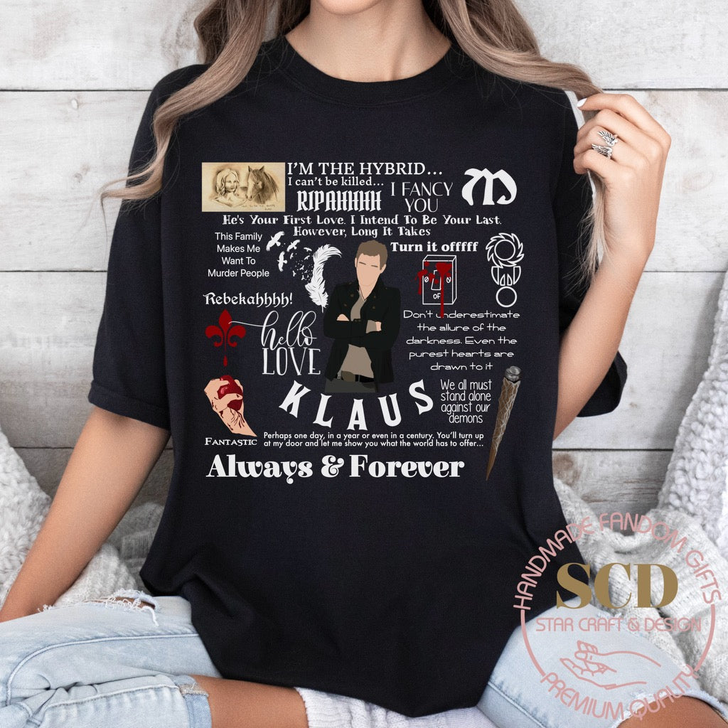 Klaus Mickelson Quotes T-shirt