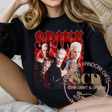Load image into Gallery viewer, Spike Sweatshirt , Buffy the Vampire Slayer Spike Sweater
