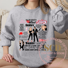 Load image into Gallery viewer, Movie Quotes Sweatshirt, Sandy and Danny Quotes Sweater
