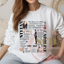 Load image into Gallery viewer, Caroline And Stefan famous Quotes Sweatshirt
