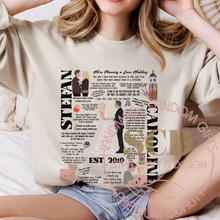 Load image into Gallery viewer, Caroline And Stefan famous Quotes Sweatshirt
