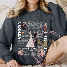 Load image into Gallery viewer, Caroline And Stefan famous Quotes Sweatshirt
