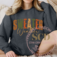 Load image into Gallery viewer, Sweater Weather Sweatshirt, Fall Sweatshirt
