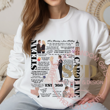 Load image into Gallery viewer, Caroline And Stefan famous Quotes Sweatshirt
