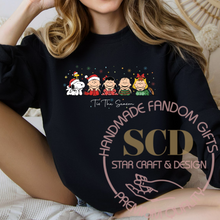 Load image into Gallery viewer, Christmas Crew Sweatshirt, Family Christmas Sweater, Friends Crewneck
