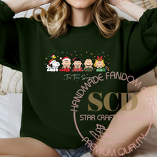 Load image into Gallery viewer, Christmas Crew Sweatshirt, Family Christmas Sweater, Friends Crewneck
