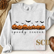 Load image into Gallery viewer, Halloween Sweatshirt Pumpkin Sweatshirt, Spooky Season Sweatshirt
