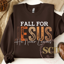 Load image into Gallery viewer, Fall For Jesus Sweatshirt
