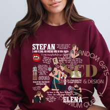 Load image into Gallery viewer, New Design Stefan And Elena Famous Quotes Sweatshirt
