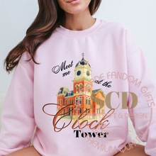 Load image into Gallery viewer, Meet Me At The Clock Tower Sweatshirt, TVD Sweatshirt

