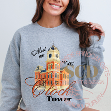 Load image into Gallery viewer, Meet Me At The Clock Tower Sweatshirt, TVD Sweatshirt
