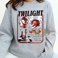Load image into Gallery viewer, And So The Lion Fell In Love With The Lamb Crewneck Sweatshirt.
