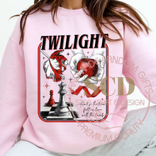 Load image into Gallery viewer, And So The Lion Fell In Love With The Lamb Crewneck Sweatshirt.
