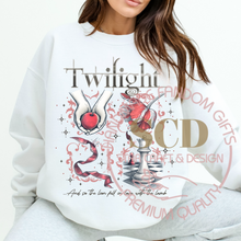 Load image into Gallery viewer, Vampires Wolves Romance Sweatshirt, Lion And Lamb Crewneck Sweater.
