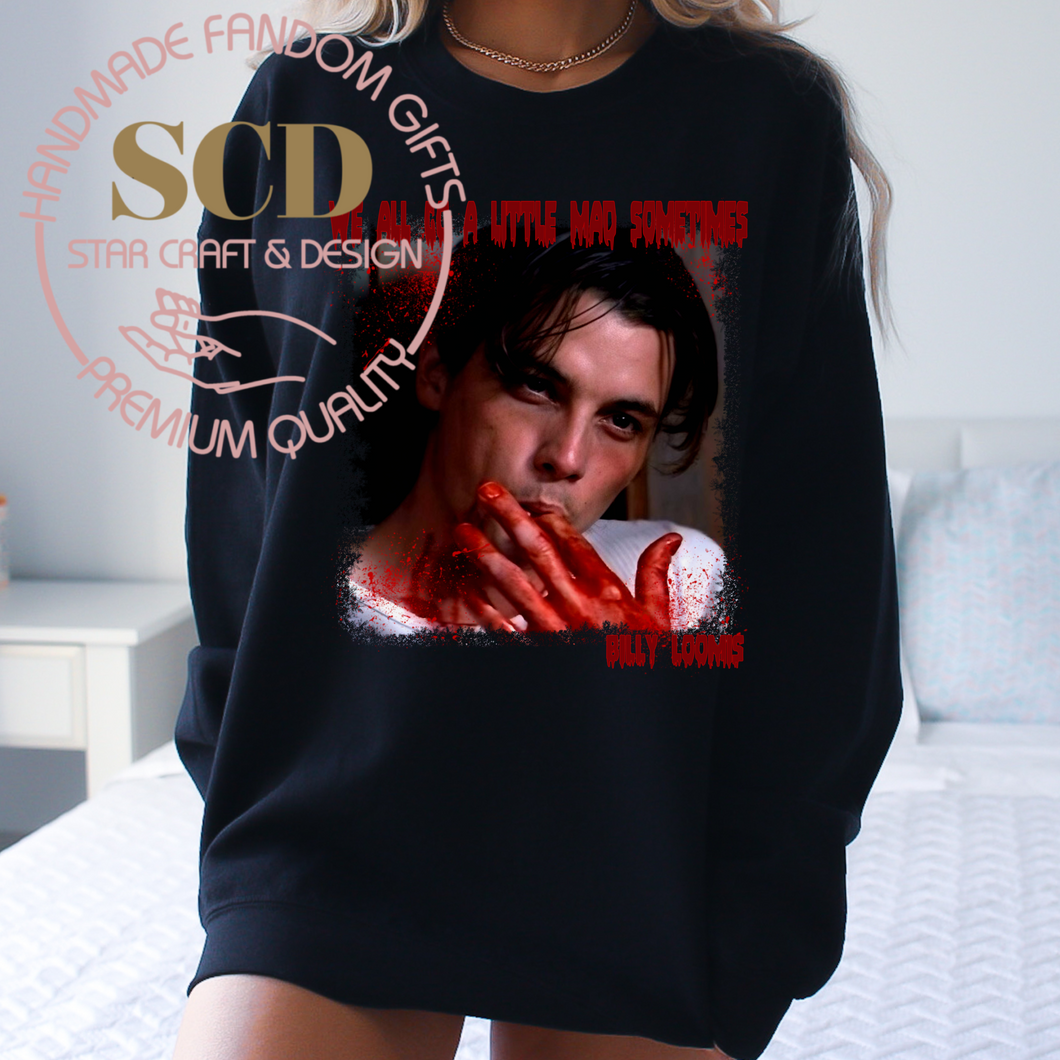 Billy Sweatshirt, Halloween Sweater, We go Mad Sweatshirt