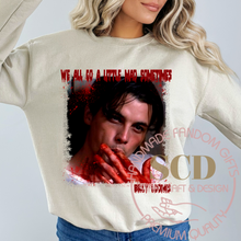 Load image into Gallery viewer, Billy Sweatshirt, Halloween Sweater, We go Mad Sweatshirt
