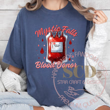 Load image into Gallery viewer, Mystic Falls Blood Donor T-shirt
