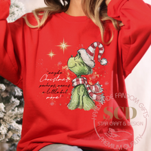 Load image into Gallery viewer, Christmas Perhaps Means A Little Bit MORE Crewneck Sweater, Family Christmas Sweatshirt
