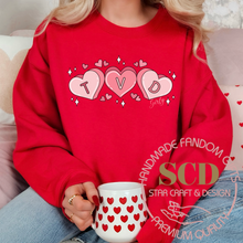 Load image into Gallery viewer, TVD Valentine Sweatshirt, The Vampire diaries
