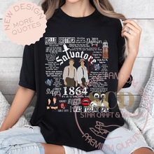 Load image into Gallery viewer, New Design And More Quotes T-shirt, Brothers Quotes ,Brothers T-shirt, TVD Quotes
