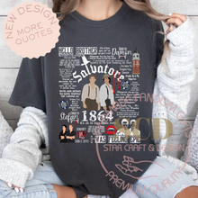 Load image into Gallery viewer, New Design And More Quotes T-shirt, Brothers Quotes ,Brothers T-shirt, TVD Quotes
