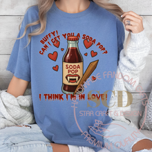 Load image into Gallery viewer, Can I Get A Soda Pop T-shirt, Buffy Soda Pop Tee
