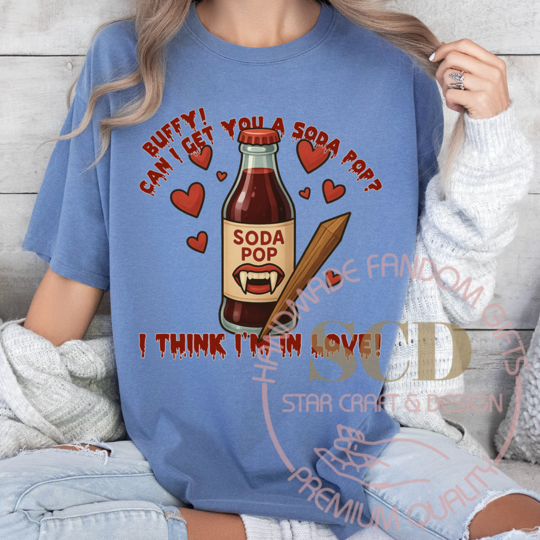 Can I Get A Soda Pop T-shirt, Buffy Soda Pop Tee