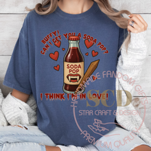 Load image into Gallery viewer, Can I Get A Soda Pop T-shirt, Buffy Soda Pop Tee
