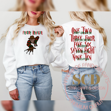 Load image into Gallery viewer, Halloween Freddy Sweatshirt, Spooky Halloween
