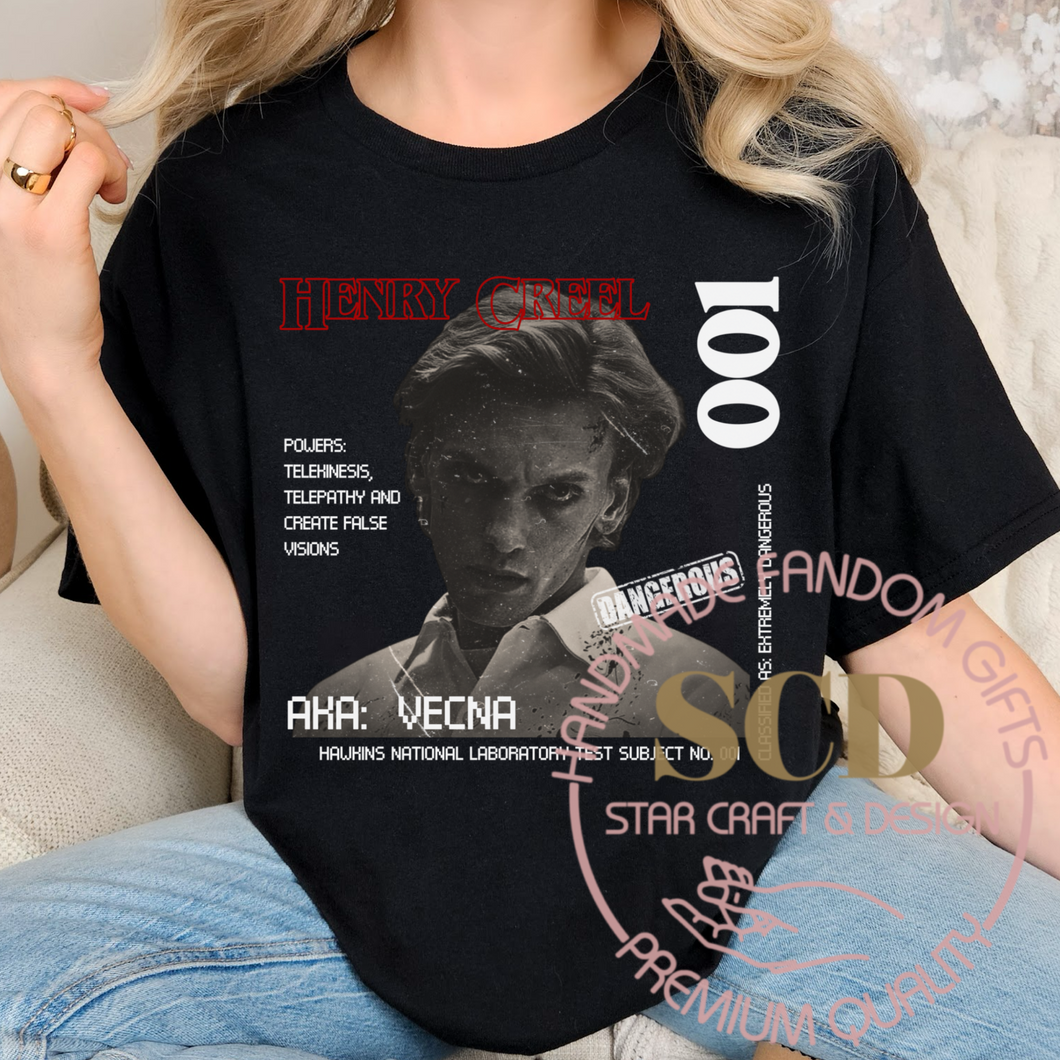 Telepathy And Create False Visions T-shirt