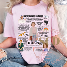 Load image into Gallery viewer, Robin Famous Quotes T-shirt, I don&#39;t Have A License I&#39;m Poor
