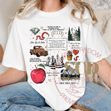 Load image into Gallery viewer, Vampire Romance Quotes T-Shirt, Vampires Wolves Romance Tee
