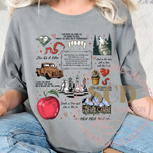 Load image into Gallery viewer, Vampire Romance Quotes T-Shirt, Vampires Wolves Romance Tee
