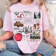 Load image into Gallery viewer, Vampire Romance Quotes T-Shirt, Vampires Wolves Romance Tee
