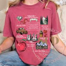 Load image into Gallery viewer, Vampire Romance Quotes T-Shirt, Vampires Wolves Romance Tee
