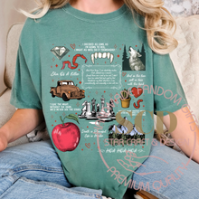 Load image into Gallery viewer, Vampire Romance Quotes T-Shirt, Vampires Wolves Romance Tee
