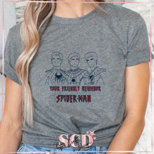 Load image into Gallery viewer, Your Friendly Neighbor Spider-Man T-Shirt
