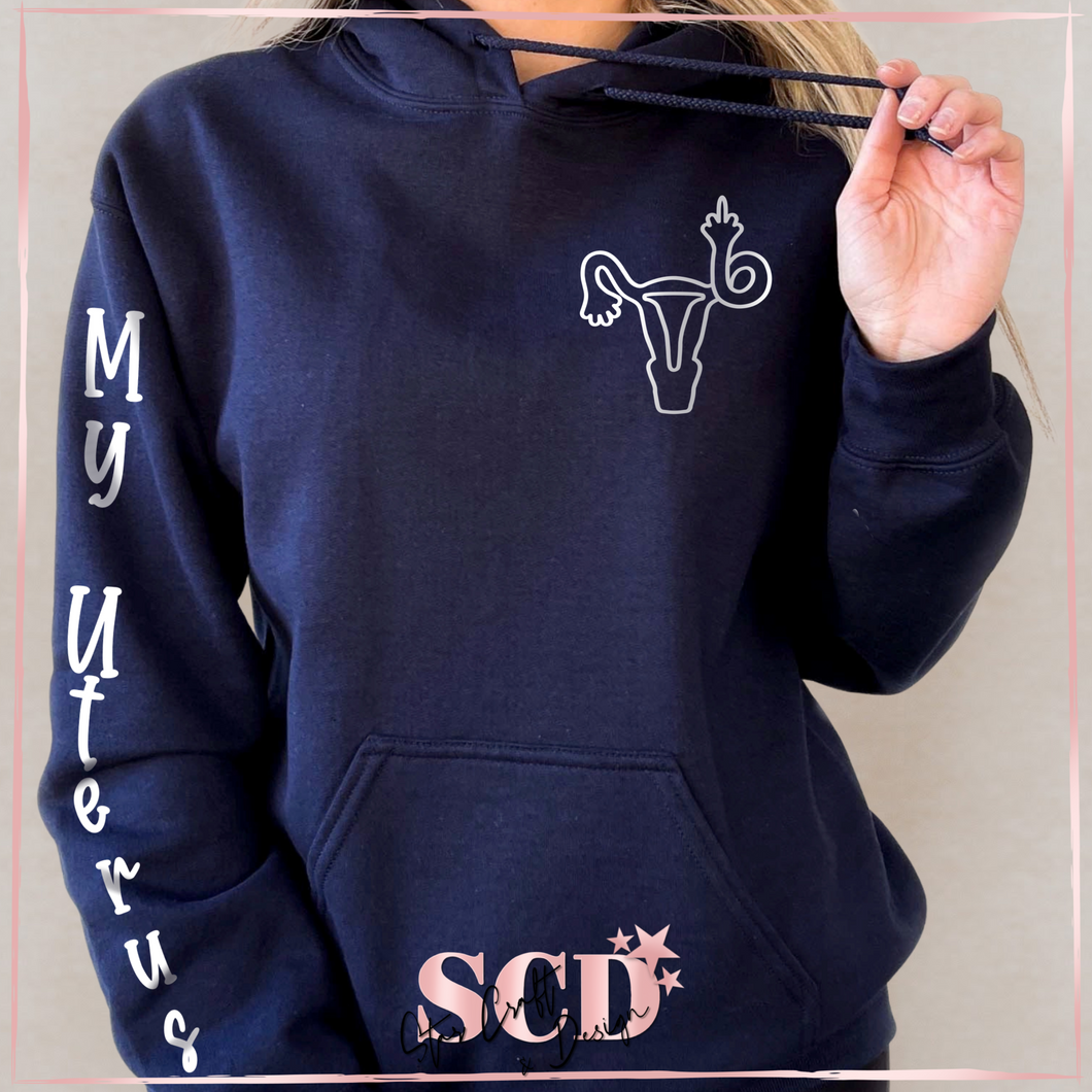 Not Your Body Not Your Business Hoodie.