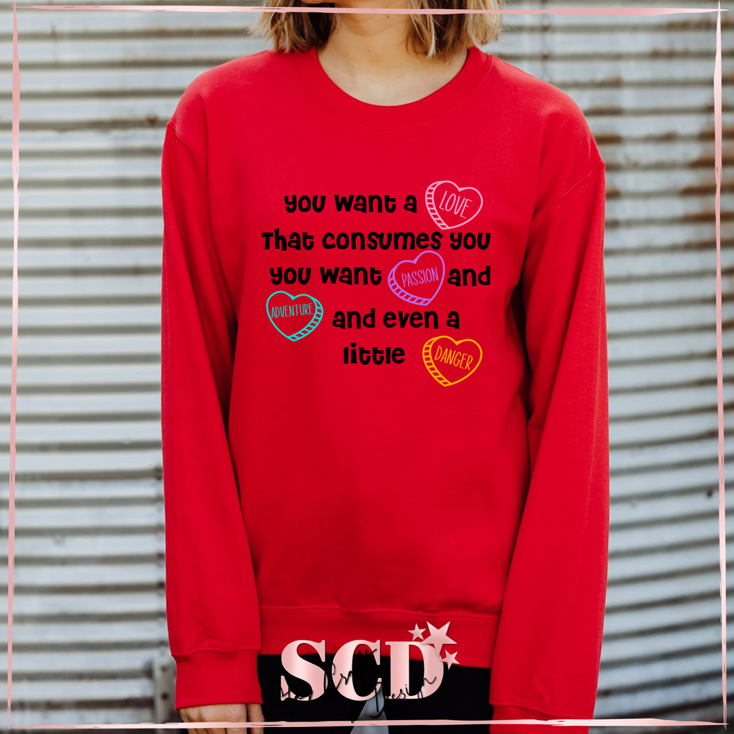 TVD Valentines Sweatshirt
