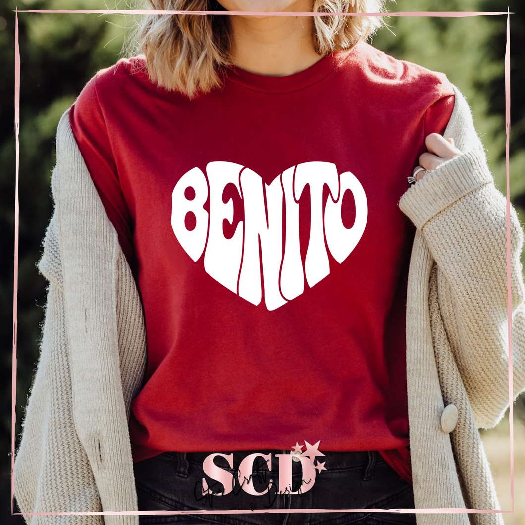 Benito Valentine t-shirt