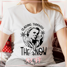 Load image into Gallery viewer, Slashing Through the Snow T-Shirt
