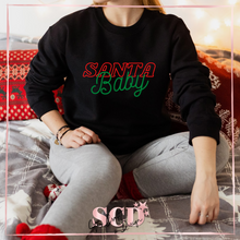 Load image into Gallery viewer, Santa Baby Sweatshirt
