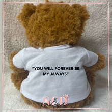 Load image into Gallery viewer, Personalized Teddy Bear
